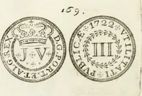 An illustration from Historia genealogica da casa real portugueza : desde a sua origem até o presente, com as familias illustres, que precedem dos reys, e dos serenissimos duques de Bragança ... (1735)