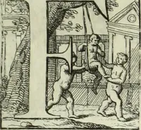 An illustration from Historia genealogica da casa real portugueza : desde a sua origem até o presente, com as familias illustres, que precedem dos reys, e dos serenissimos duques de Bragança ... (1735)