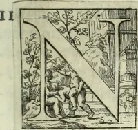 An illustration from Historia genealogica da casa real portugueza : desde a sua origem até o presente, com as familias illustres, que precedem dos reys, e dos serenissimos duques de Bragança ... (1735)