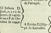 Picture 20 of 34 from Historia genealogica da casa real portugueza : desde a sua origem até o presente, com as familias illustres, que precedem dos reys, e dos serenissimos duques de Bragança ... (1735), leaf 478