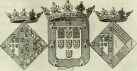Picture 21 of 34 from Historia genealogica da casa real portugueza : desde a sua origem até o presente, com as familias illustres, que precedem dos reys, e dos serenissimos duques de Bragança ... (1735), leaf 480
