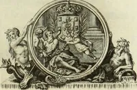Picture 1 of 34 from Historia genealogica da casa real portugueza : desde a sua origem até o presente, com as familias illustres, que precedem dos reys, e dos serenissimos duques de Bragança ... (1735), leaf 6