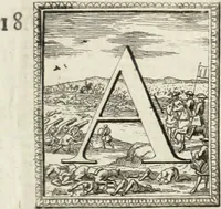 An illustration from Historia genealogica da casa real portugueza : desde a sua origem até o presente, com as familias illustres, que precedem dos reys, e dos serenissimos duques de Bragança ... (1735)