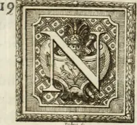 An illustration from Historia genealogica da casa real portugueza : desde a sua origem até o presente, com as familias illustres, que precedem dos reys, e dos serenissimos duques de Bragança (1735)
