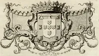 An illustration from Historia genealogica da casa real portugueza : desde a sua origem até o presente, com as familias illustres, que precedem dos reys, e dos serenissimos duques de Bragança (1735)