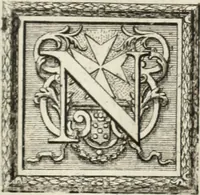 An illustration from Historia genealogica da casa real portugueza : desde a sua origem até o presente, com as familias illustres, que precedem dos reys, e dos serenissimos duques de Bragança (1735)