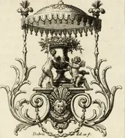 An illustration from Historia genealogica da casa real portugueza : desde a sua origem até o presente, com as familias illustres, que precedem dos reys, e dos serenissimos duques de Bragança (1735)