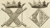 Picture 2 of 8 from Historia genealogica da casa real portugueza : desde a sua origem até o presente, com as familias illustres, que precedem dos reys, e dos serenissimos duques de Bragança (1735), leaf 20