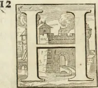 An illustration from Historia genealogica da casa real portugueza : desde a sua origem até o presente, com as familias illustres, que precedem dos reys, e dos serenissimos duques de Bragança (1735)