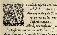 An illustration from Historia general de los hechos de los castellanos en las islas i Tierra Firme del Mar Oceano (1601)