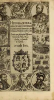 An illustration from Historia general de los hechos de los castellanos en las islas i Tierra Firme del Mar Oceano (1601)