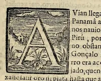 An illustration from Historia general de los hechos de los castellanos en las islas i Tierra Firme del Mar Oceano (1601)
