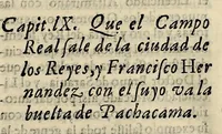 An illustration from Historia general de los hechos de los castellanos en las islas i Tierra Firme del Mar Oceano (1601)