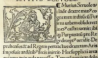 Picture 6 of 58 from Historia illvst. Romanorvm a Iano vsq. ad captam a Gotthis vrbem (1510), leaf 30