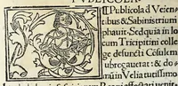 Picture 7 of 58 from Historia illvst. Romanorvm a Iano vsq. ad captam a Gotthis vrbem (1510), leaf 30
