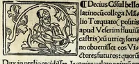 An illustration from Historia illvst. Romanorvm a Iano vsq. ad captam a Gotthis vrbem (1510)