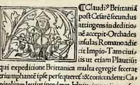 Picture 41 of 58 from Historia illvst. Romanorvm a Iano vsq. ad captam a Gotthis vrbem (1510), leaf 57