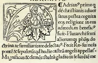 An illustration from Historia illvst. Romanorvm a Iano vsq. ad captam a Gotthis vrbem (1510)