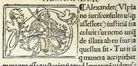 An illustration from Historia illvst. Romanorvm a Iano vsq. ad captam a Gotthis vrbem (1510)