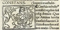 An illustration from Historia illvst. Romanorvm a Iano vsq. ad captam a Gotthis vrbem (1510)