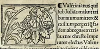 Picture 55 of 58 from Historia illvst. Romanorvm a Iano vsq. ad captam a Gotthis vrbem (1510), leaf 67
