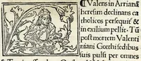 Picture 56 of 58 from Historia illvst. Romanorvm a Iano vsq. ad captam a Gotthis vrbem (1510), leaf 67