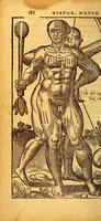 An illustration from Historia nauigationis in Brasiliam, quae et America dicitur. : Qua describitur autoris nauigatio, quaéque in mari vidit memoriae prodenda: Villagagnonis in America gesta: Brasiliensium victus & mores, à nostris admodum alieni, cum eorum linguae dialogo: animalia etiam, arbores, atque herbae, reliquáque singularia & nobis penitùs incognita. (1586)