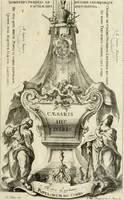 Picture 11 of 44 from Historica notitia rerum Boicarum : symbolis ac figuris aeneis illustrata : in funere Caroli VII. Romanorum Imperatoris semp. aug. virtutum triumpho, solemnium quondam occasione exequiarum, accommodata : cui accedit in fine oratio funebris in laudem optimi ejusdem Caesaris, anno 1745 habita (1746), leaf 32