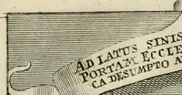 An illustration from Historica notitia rerum Boicarum : symbolis ac figuris aeneis illustrata : in funere Caroli VII. Romanorum Imperatoris semp. aug. virtutum triumpho, solemnium quondam occasione exequiarum, accommodata : cui accedit in fine oratio funebris in laudem optimi ejusdem Caesaris, anno 1745 habita (1746)