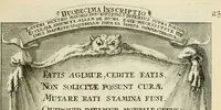 Picture 21 of 44 from Historica notitia rerum Boicarum : symbolis ac figuris aeneis illustrata : in funere Caroli VII. Romanorum Imperatoris semp. aug. virtutum triumpho, solemnium quondam occasione exequiarum, accommodata : cui accedit in fine oratio funebris in laudem optimi ejusdem Caesaris, anno 1745 habita (1746), leaf 42