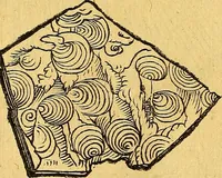 An illustration from Historia novi et admirabilis fontis balneique Bollensis in Ducatu Vvirtembergico ad acidulas Goepingenses ... (1598)
