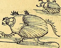 An illustration from Historia novi et admirabilis fontis balneique Bollensis in Ducatu Vvirtembergico ad acidulas Goepingenses ... (1598)