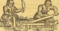 An illustration from Historia novi et admirabilis fontis balneique Bollensis in Ducatu Vvirtembergico ad acidulas Goepingenses ... (1598)