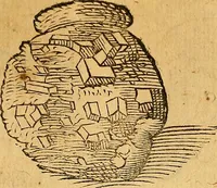 An illustration from Historia novi et admirabilis fontis balneique Bollensis in Ducatu Wirtembergico ad acidulas Goepingenses : mandato illustris. principis ac D.D. Frid. Ducis Vvirtemberg. et Teccensis. Comitis Montisbelig. &c. ac Equ. Ord. Reg. Gall. ad subditorum omniumqu[e] vicinorum & exterorum emolumentum ob vires insignes adornati, (1598)