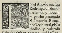 An illustration from [Historia pontifical y catholica : en la qual ... se contienen las vidas y hechos notables de todos los summos pontifices romanos ...] (1578)