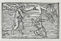 An illustration from [Historia pontifical y catholica : en la qual ... se contienen las vidas y hechos notables de todos los summos pontifices romanos ...] (1578)