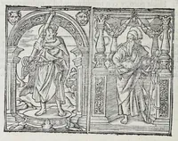 An illustration from [Historia pontifical y catholica : en la qual ... se contienen las vidas y hechos notables de todos los summos pontifices romanos ...] (1578)