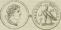 Picture 27 of 78 from Historia Ptolemaeorum Aegypti regum : ad fidem numismatum accommodata (1701), leaf 107