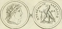 Picture 28 of 78 from Historia Ptolemaeorum Aegypti regum : ad fidem numismatum accommodata (1701), leaf 108