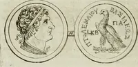 Picture 31 of 78 from Historia Ptolemaeorum Aegypti regum : ad fidem numismatum accommodata (1701), leaf 109