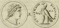 Picture 21 of 78 from Historia Ptolemaeorum Aegypti regum : ad fidem numismatum accommodata (1701), leaf 75