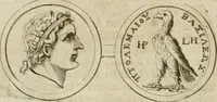 Picture 25 of 78 from Historia Ptolemaeorum Aegypti regum : ad fidem numismatum accommodata (1701), leaf 93