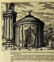 An illustration from Historiarum Orientalis Indiae tomus XII in tres libros siue tractatus distributus. : Quorum primus continet descriptiones chorographicas & topographicas regnorum, provinciarum, insularum, vrbium, castellorum, emporiorum montium atque fluviorum, totius illius continentis, quae vulgo Orientalis Indiae nomine censetur: imprimis Chersonesi Aureae, Sinarum, Iaponum, Sinus Perfici & Gangetici, Oceani Eoi & littoris Africani: adiectis incolarum moribus & ritibus, ipsiusque soli ingenio & natura. Secundus habet narrationes exquisitas aliquot nauigationum & expeditionum marinarum, ab Anglis Batauisque potissimum, in omnes illas Orientis & Austri partes susceptarum, vt & praeliorum aliquot naualium vario euentu commissorum: quibus accessit periplus orbis terrae, à Iacobo Eremita, Nauarcho Batauo absolutus: quae historia incipit ab anno An. C. M. DC. XIII. terminaturque initiis anni M. DC. XXVI. Tertius tribuitur descriptioni quarundam septentrionalium regionum atque insularum, ante non satis cognitarum, nempe partis Scythiae, Moscoviae, quae magna pars est Sarmatiae Europae & Asiaticae, nec non Samogetiae, Islandae, Gronlandiae & aliarum, quarum plenior notitiae, expeditionibus Nauarchorum felici industria in eas orbis partes confectis, ad nos peruenit: à primis Aquilonarium nauigationum initiis ad nostra tempora. I. Ludouicus Gotofridus ex Anglico et Belgico sermone in Latinum transtulit, nouis accessionibus locupletauit, ordinem & concinnitatem addidit: non sine tabulis chorographicis & figuris aeneis, vnde lumen toti historiae (1628)