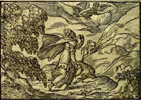 Picture 102 of 134 from Historiarvm memorabilivm ex Exodo, sequentibusq́ [] libris descriptio (1558), leaf 115