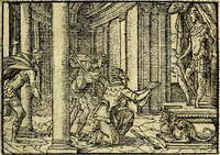 Picture 109 of 134 from Historiarvm memorabilivm ex Exodo, sequentibusq́ [] libris descriptio (1558), leaf 122