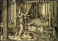 Picture 110 of 134 from Historiarvm memorabilivm ex Exodo, sequentibusq́ [] libris descriptio (1558), leaf 123