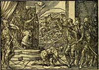 Picture 112 of 134 from Historiarvm memorabilivm ex Exodo, sequentibusq́ [] libris descriptio (1558), leaf 125