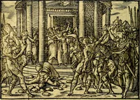 Picture 114 of 134 from Historiarvm memorabilivm ex Exodo, sequentibusq́ [] libris descriptio (1558), leaf 127