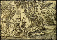 Picture 118 of 134 from Historiarvm memorabilivm ex Exodo, sequentibusq́ [] libris descriptio (1558), leaf 131