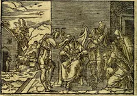 Picture 120 of 134 from Historiarvm memorabilivm ex Exodo, sequentibusq́ [] libris descriptio (1558), leaf 133